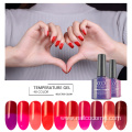 Hot selling 7.3ml 24colors temperature change color nailart